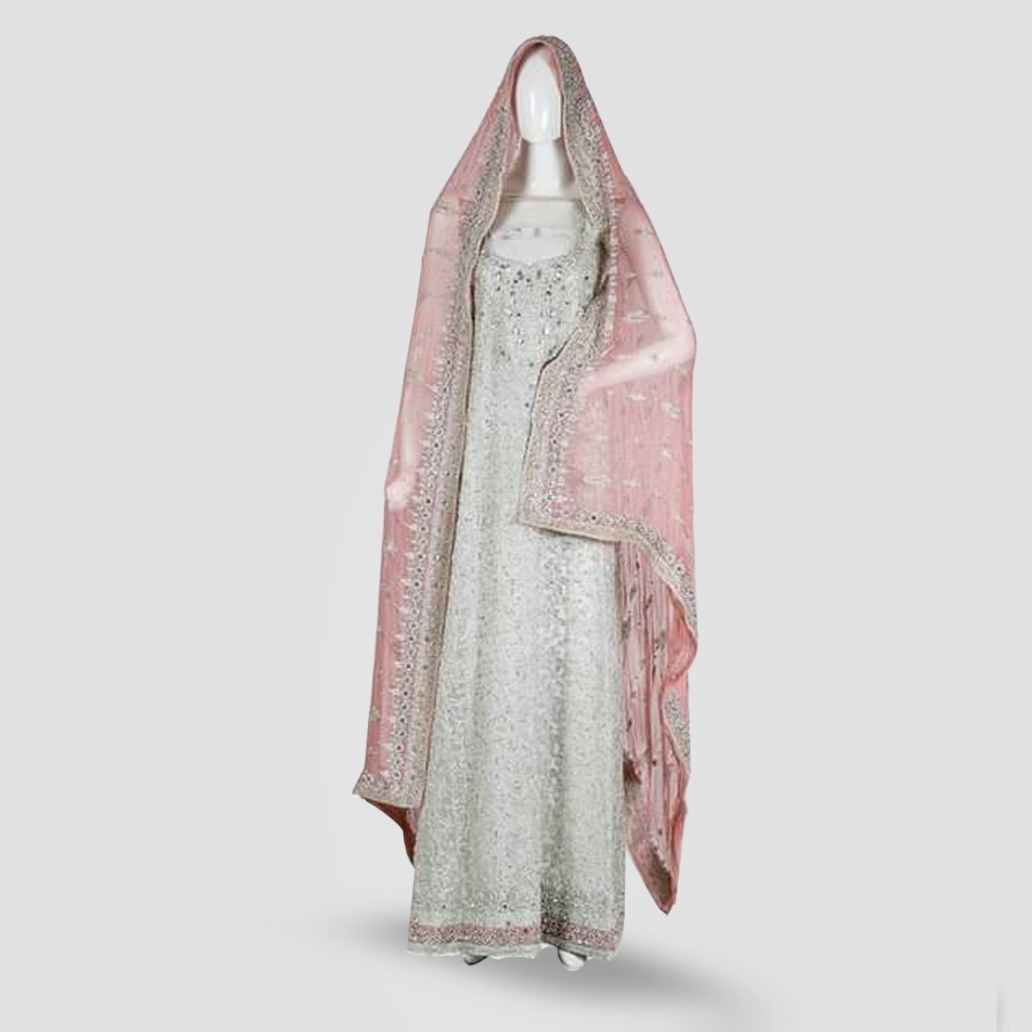 Pearl Pink Serenity Bridal Maxi – A Walima Dream Dress!