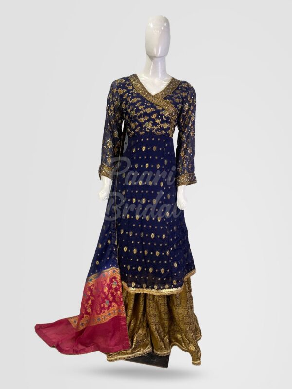 Navy Starlight Copper Airline Dress - Elegant & Stylish