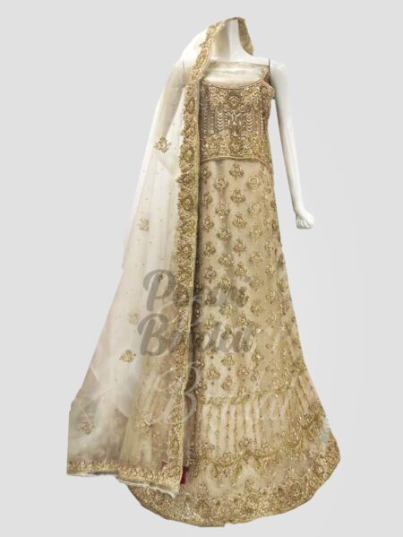 Peach Walima Bridal Maxi – A Dreamy Walima Look!