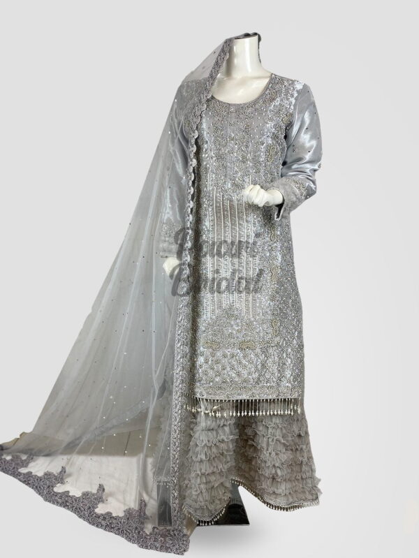 Silver Grey Frost Inner Style Engagement Dress