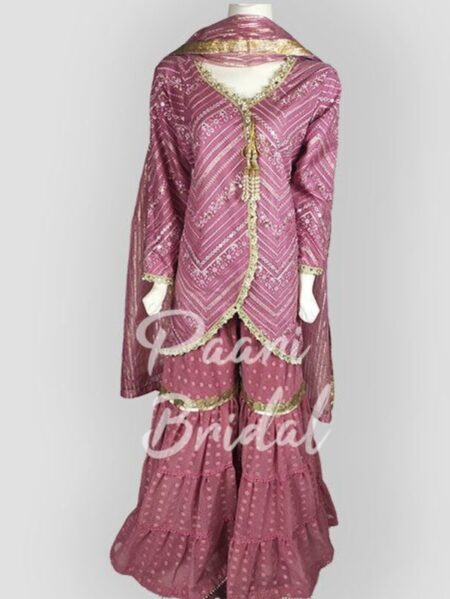 3 Layer Banarsi Gharara for Weddings & Eid