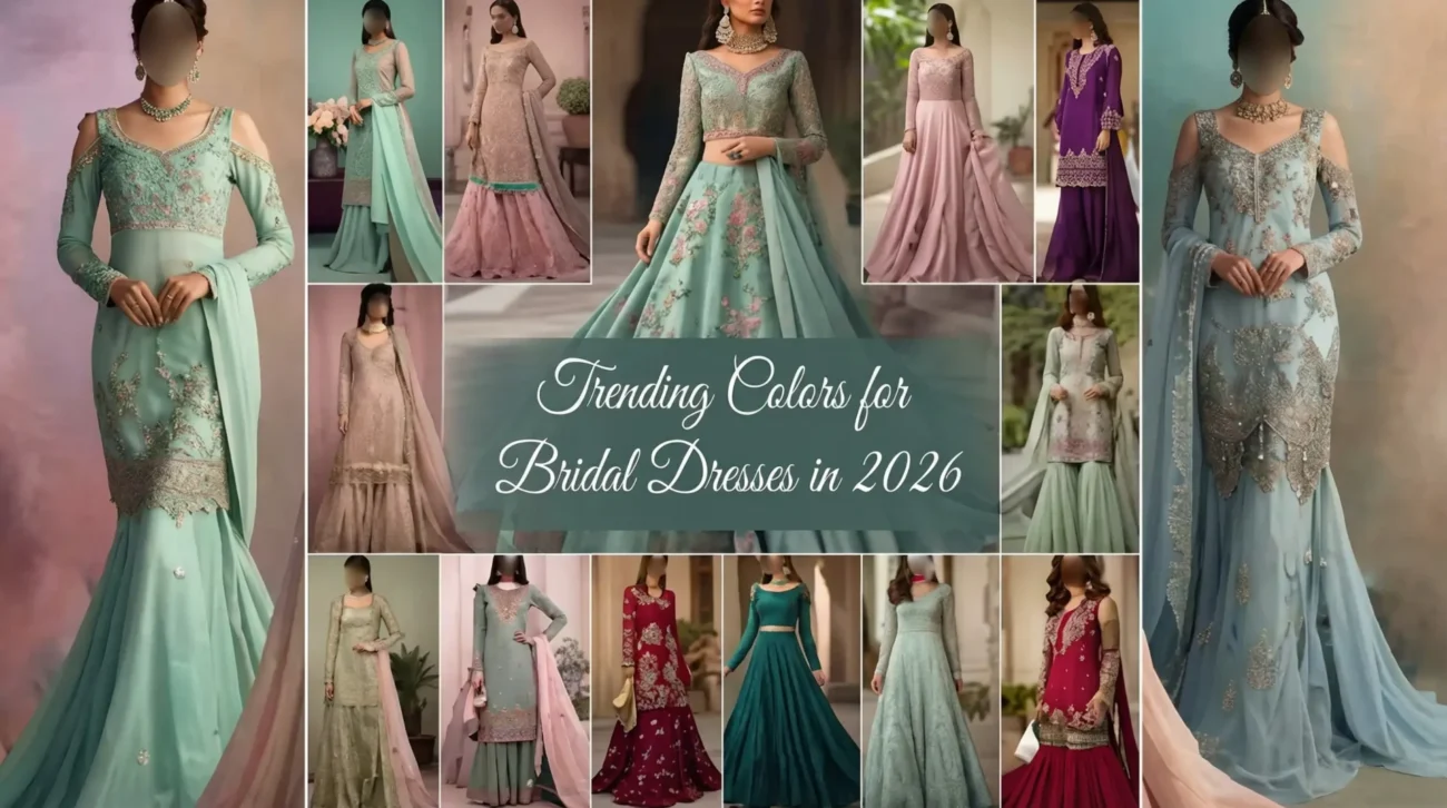 Trending Colors for Bridal Dresses in 2026
