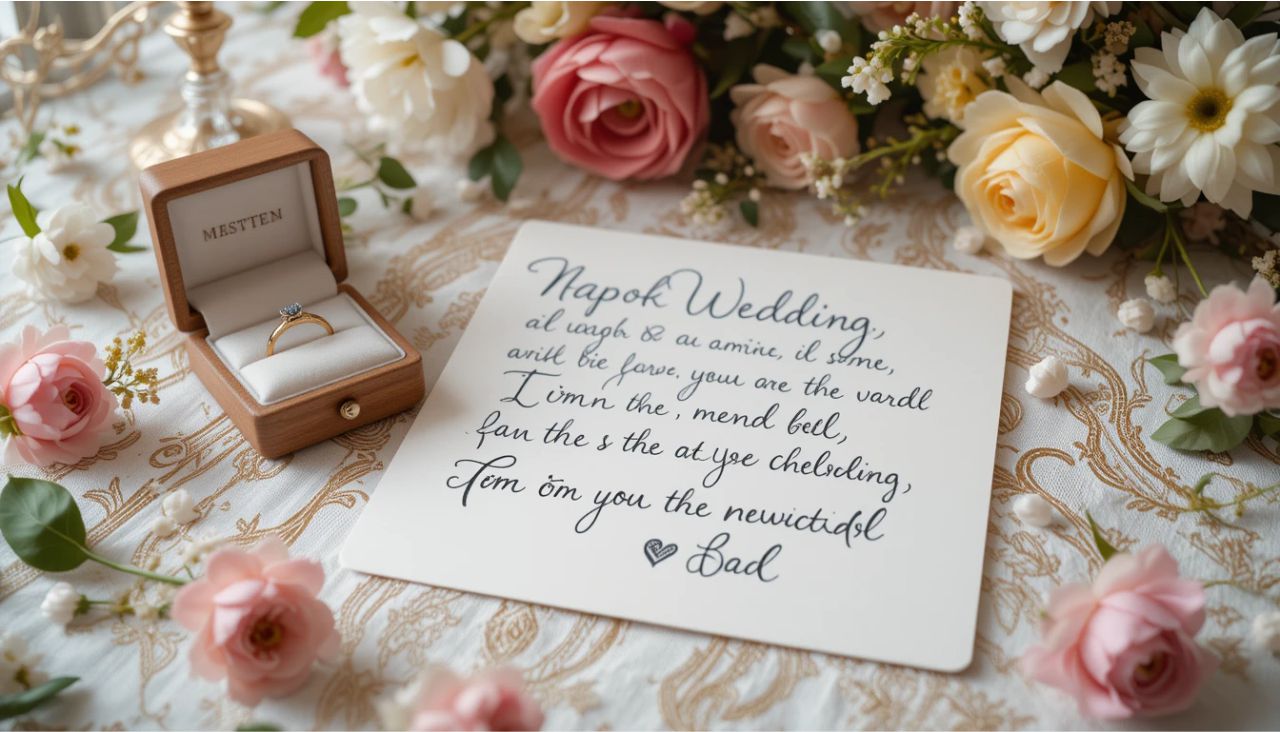 Sweet and Sentimental Wedding Wishes