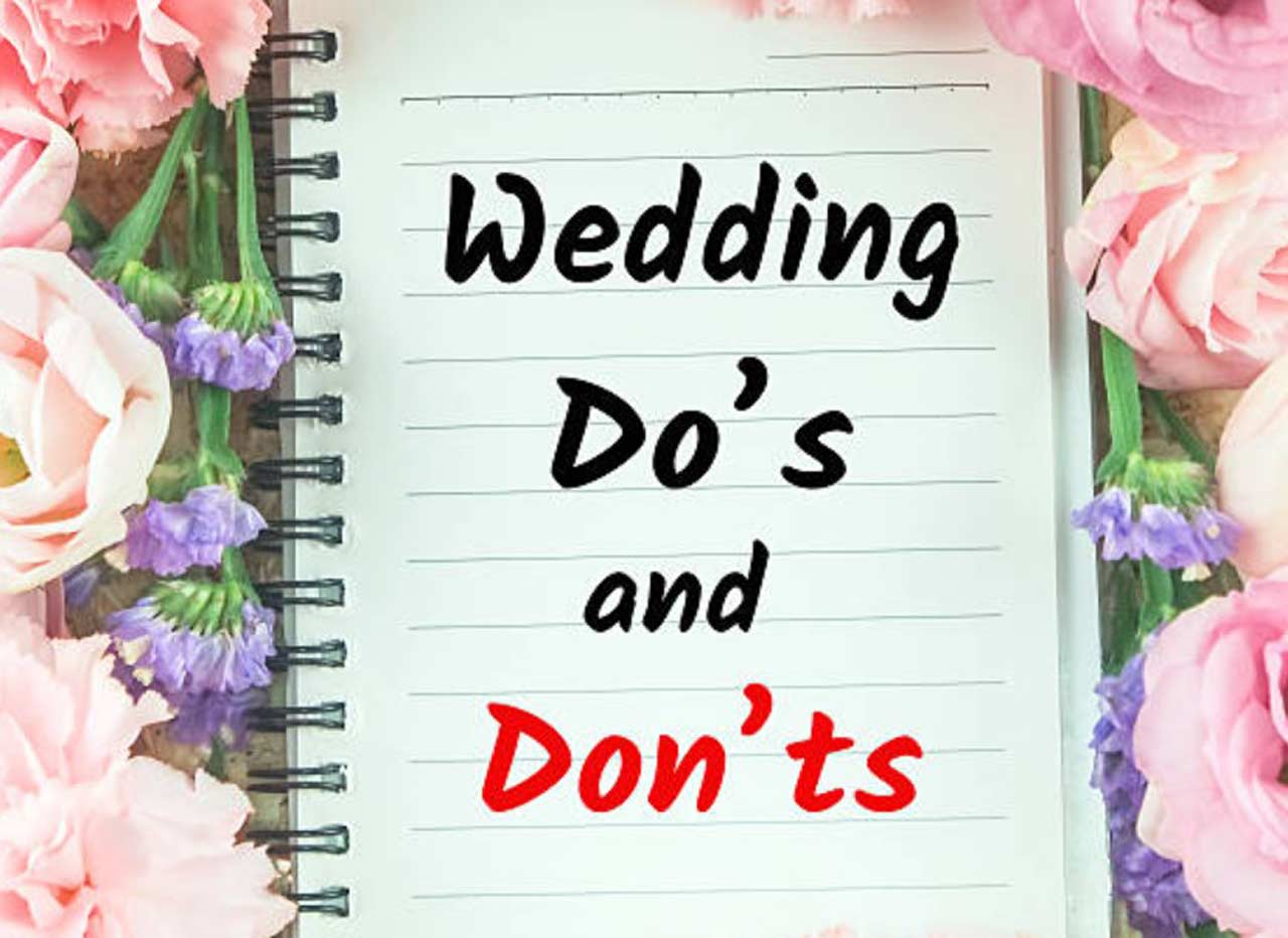 22 Common Wedding Planning Mistakes to Avoid