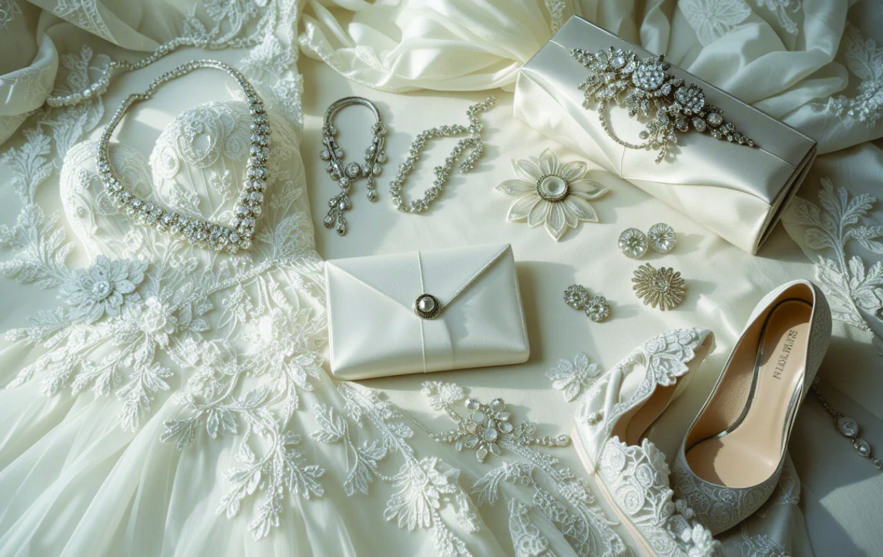 Genius Tips to Match Bridal Accessories with Your Gown