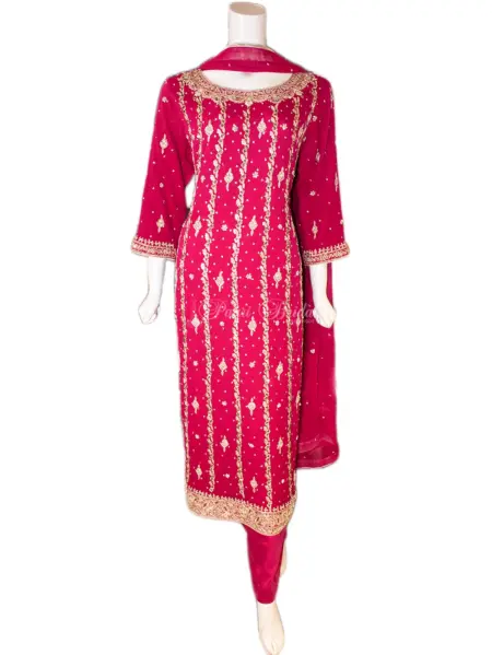 Aatishi Long Shirt with Dabka and Cora Work