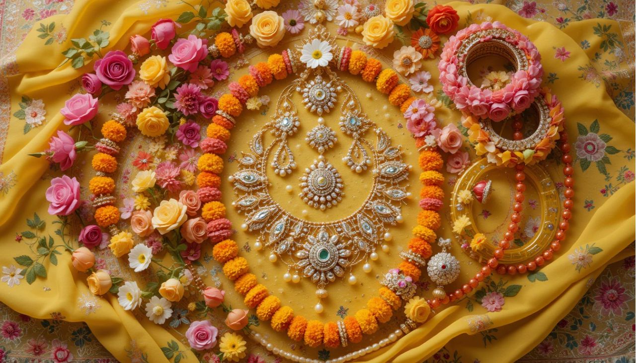 10 Stunning Floral Jewelry Ideas for Pakistani Brides