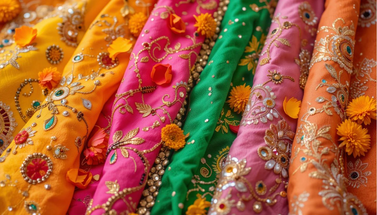 1. Choose Vibrant Colors That Reflect the Mehendi Spirit