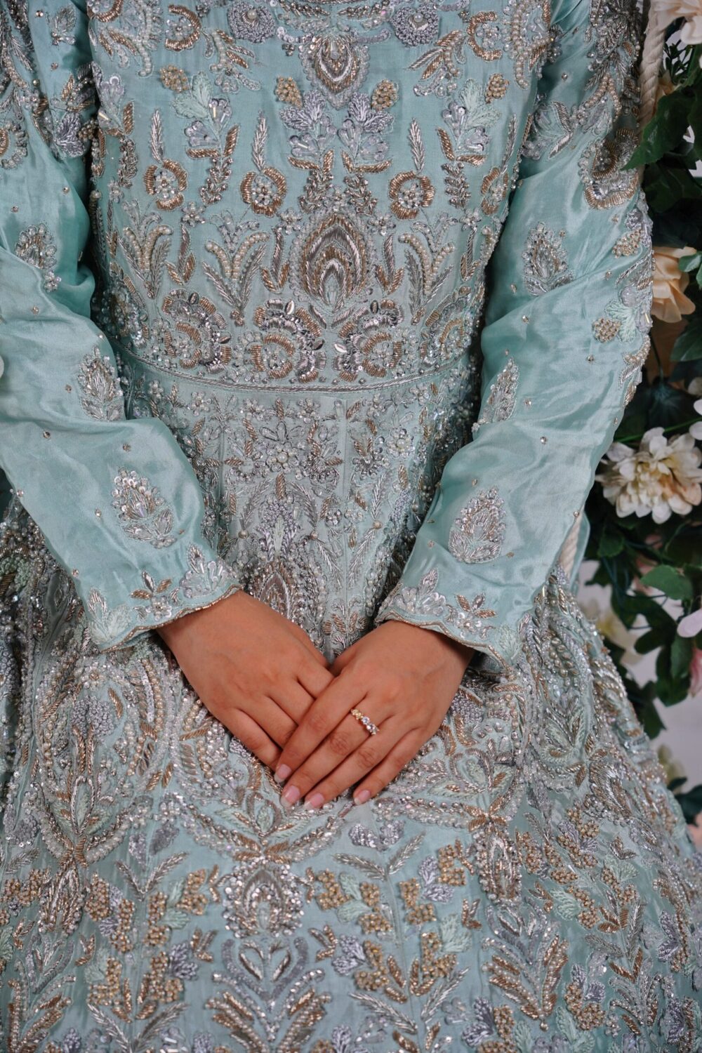 Walima Bridal Maxi – Pista Elegance - Image 3