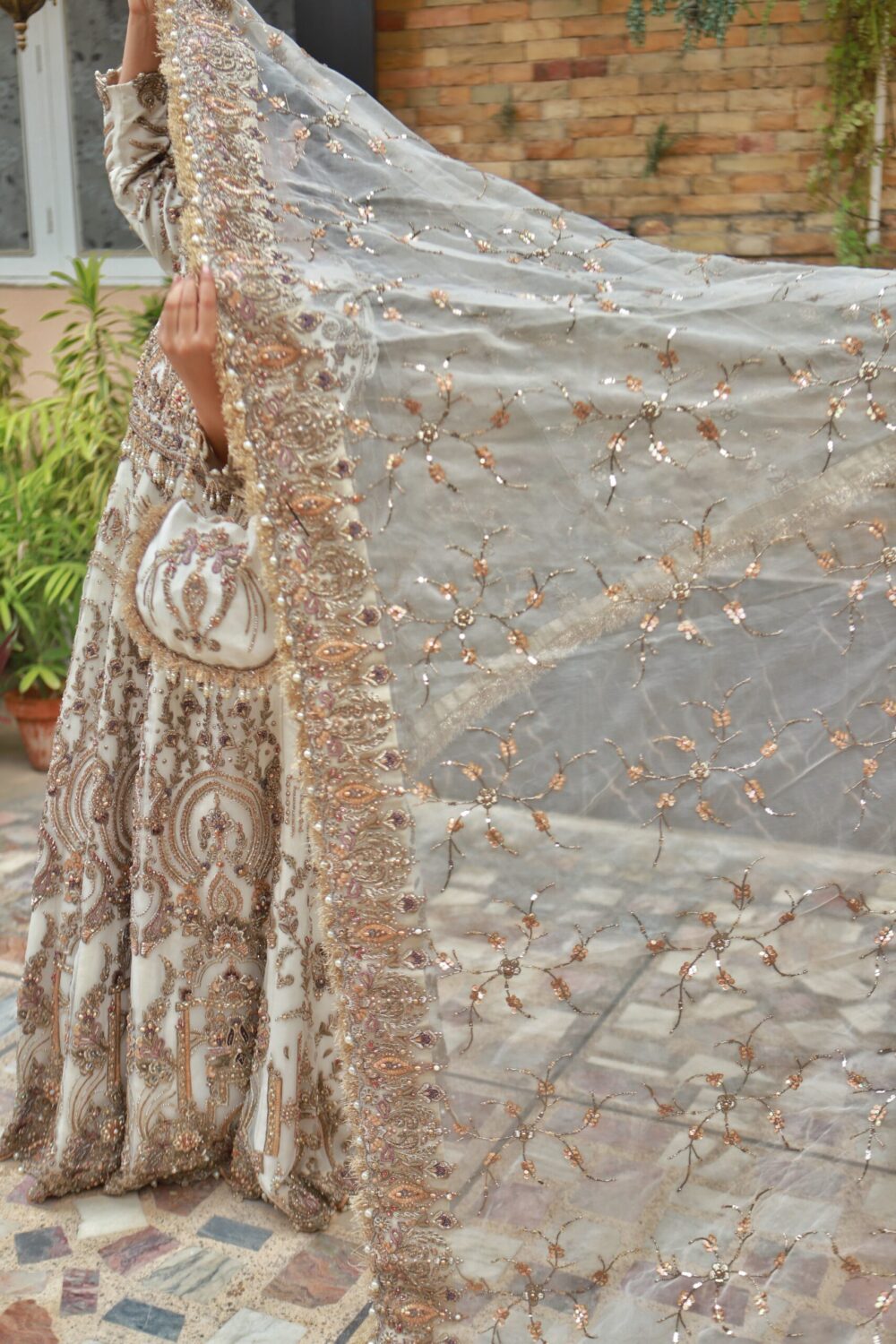 Walima Bridal Maxi – Ivory Radiance - Image 2