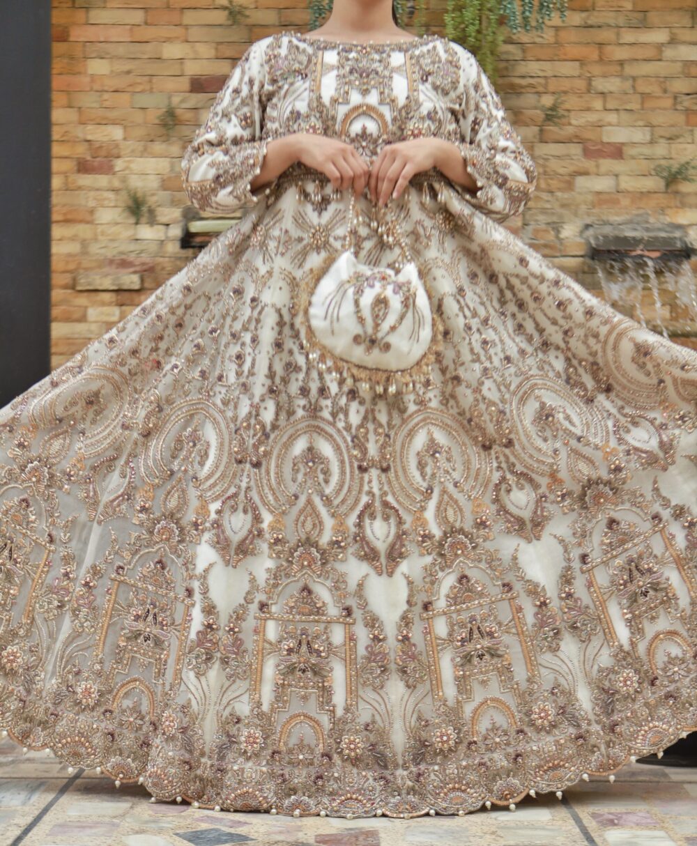 Walima Bridal Maxi – Ivory Radiance
