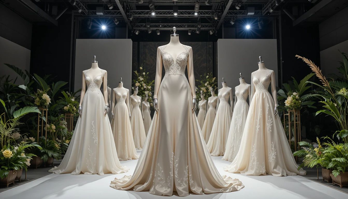 silk wedding dresses Always On-Trend in Wedding Fashion