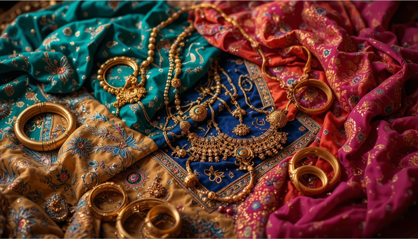 Dupattas, Pagris, and Jewelry – Completing the Traditional Ensemble