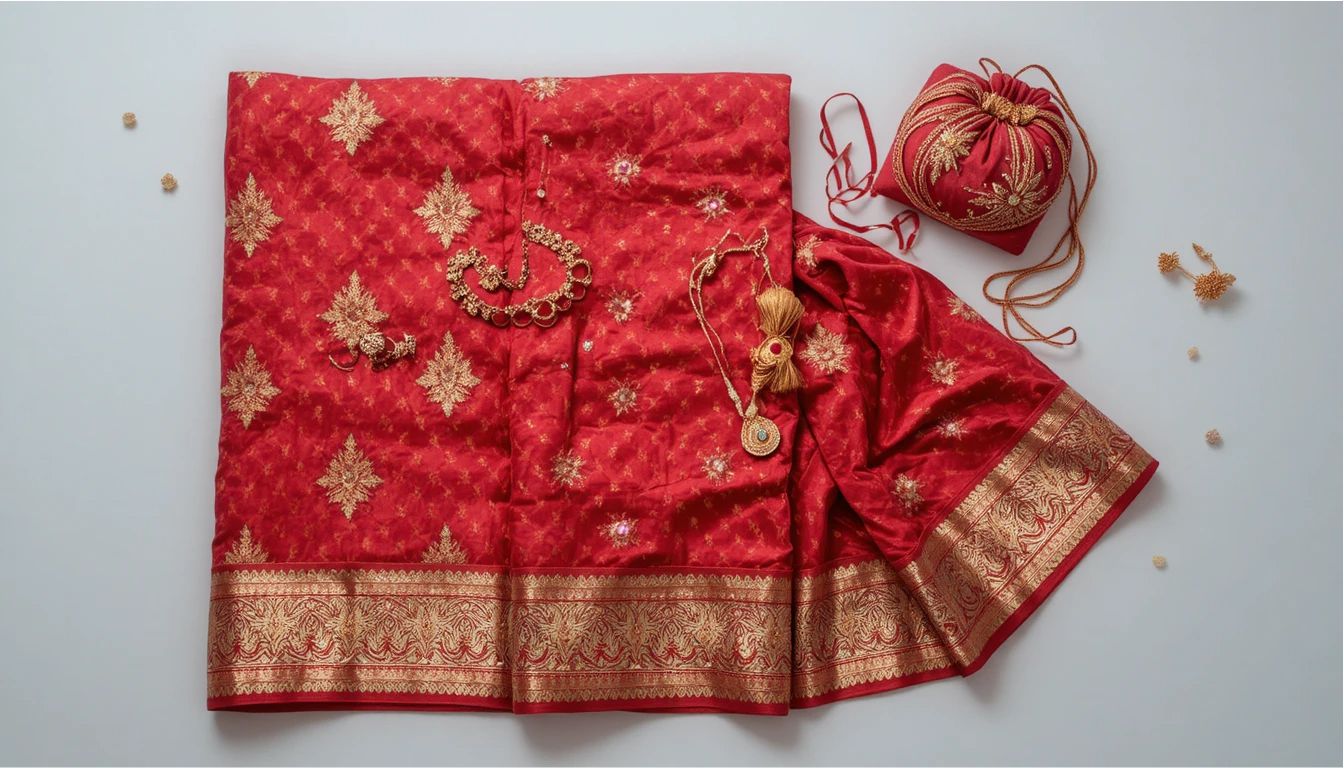 The Regal Saree – A Bride’s Eternal Classic